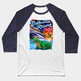 Valhalla Resort Baseball T-Shirt